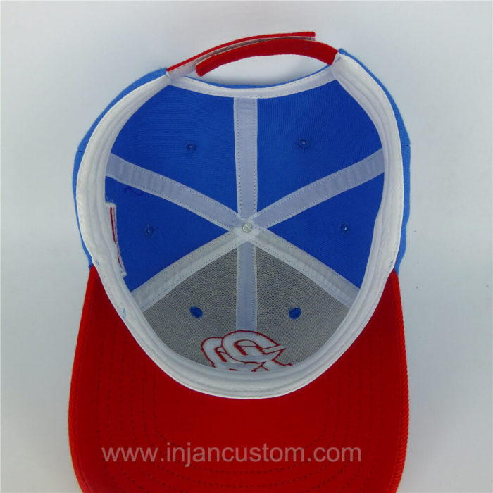 Custom Embroidered Baseball Hats Curved Brim 6 Panels | Fully Custom ...