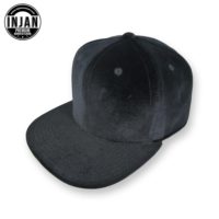 Custom-Black-Snapback-Hat-Flat-Brim-6-Panels-Style-12