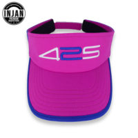 INJAN-Cheap-Custom-Visors-with-Flat-Embroidery-Logo-on-Front-1