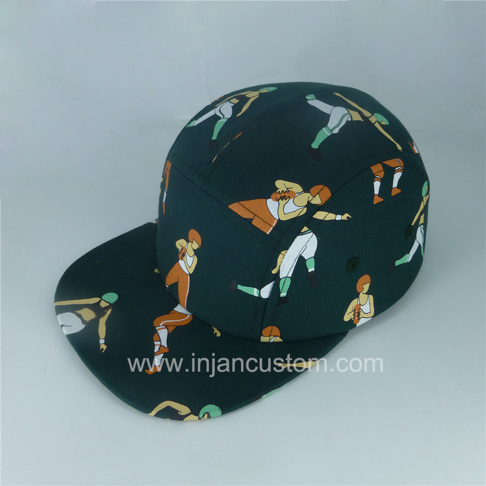 Wildlife Control 5-Panel Hat Choose Your Color and Print Color 