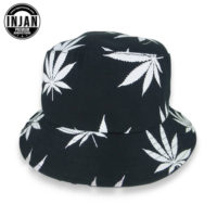 INJAN-Custom-Bucket-Hats-Wholesale-with-Printed-Leaf-1