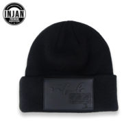 INJAN-Custom-Design-Beanies-with-Rubber-Patch-on-Cuff-1