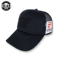 INJAN-Custom-Foam-Trucker-Cap-with-3D-Embroidery-Curved-Brim-5-Panels-Style-2