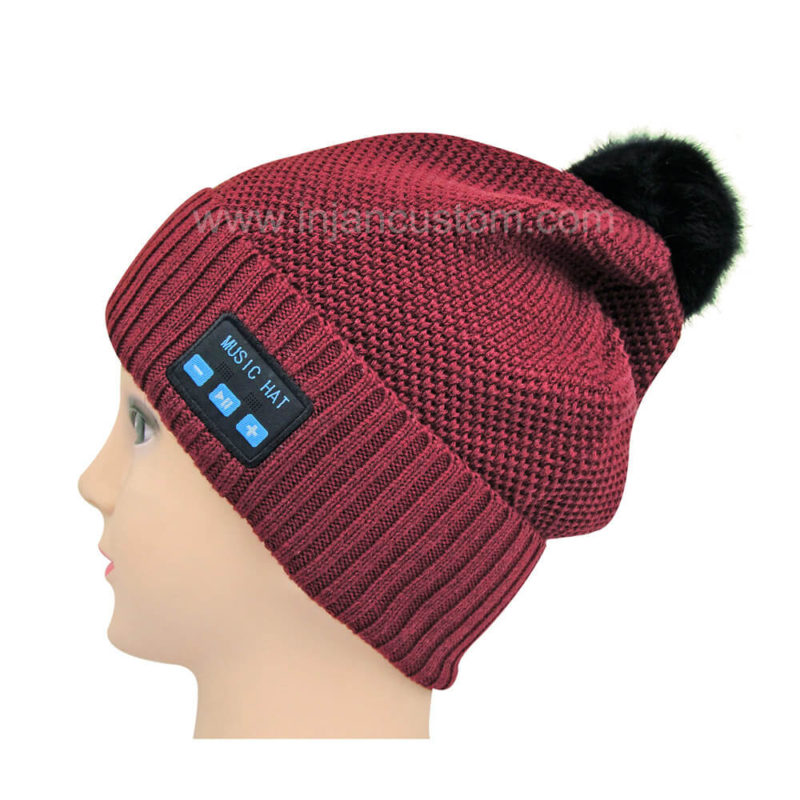 Custom Bluetooth Beanie with Speakers | Fully Custom Hats and Garments ...