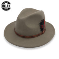 INJAN-Custom-Fedora-Hat-with-Leather-Ribbon-and-Feather-14