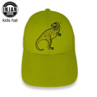 INJAN-Custom-Kids-Hats-6-Panels-Baseball-Cap-with-Embroidery-Logo-on-Front-1