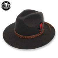 INJAN-Custom-Wide-Brim-Fedora-Hat-with-Leather-Ribbon-and-Printing-Lining-7