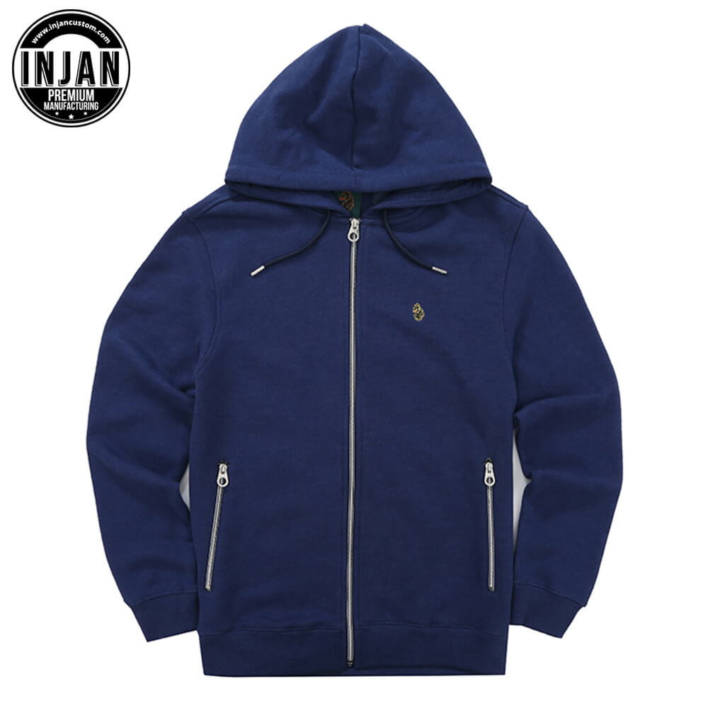 Custom Inked Freestyle Zip Up Hoody - Pique main image 0