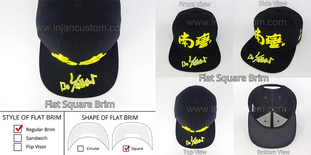 Flat-Square-Brim