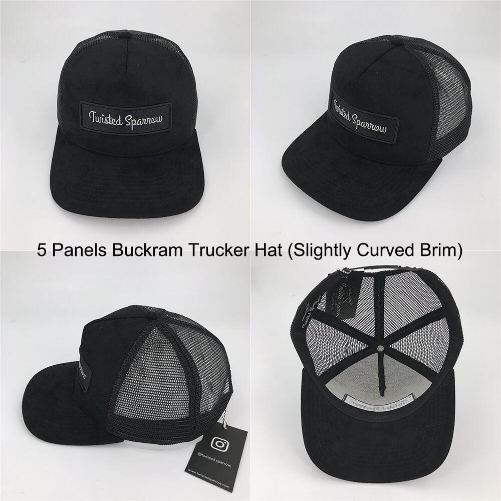 Slightly-Curved-Brim-5-Panels-Style-Trucker-Hats